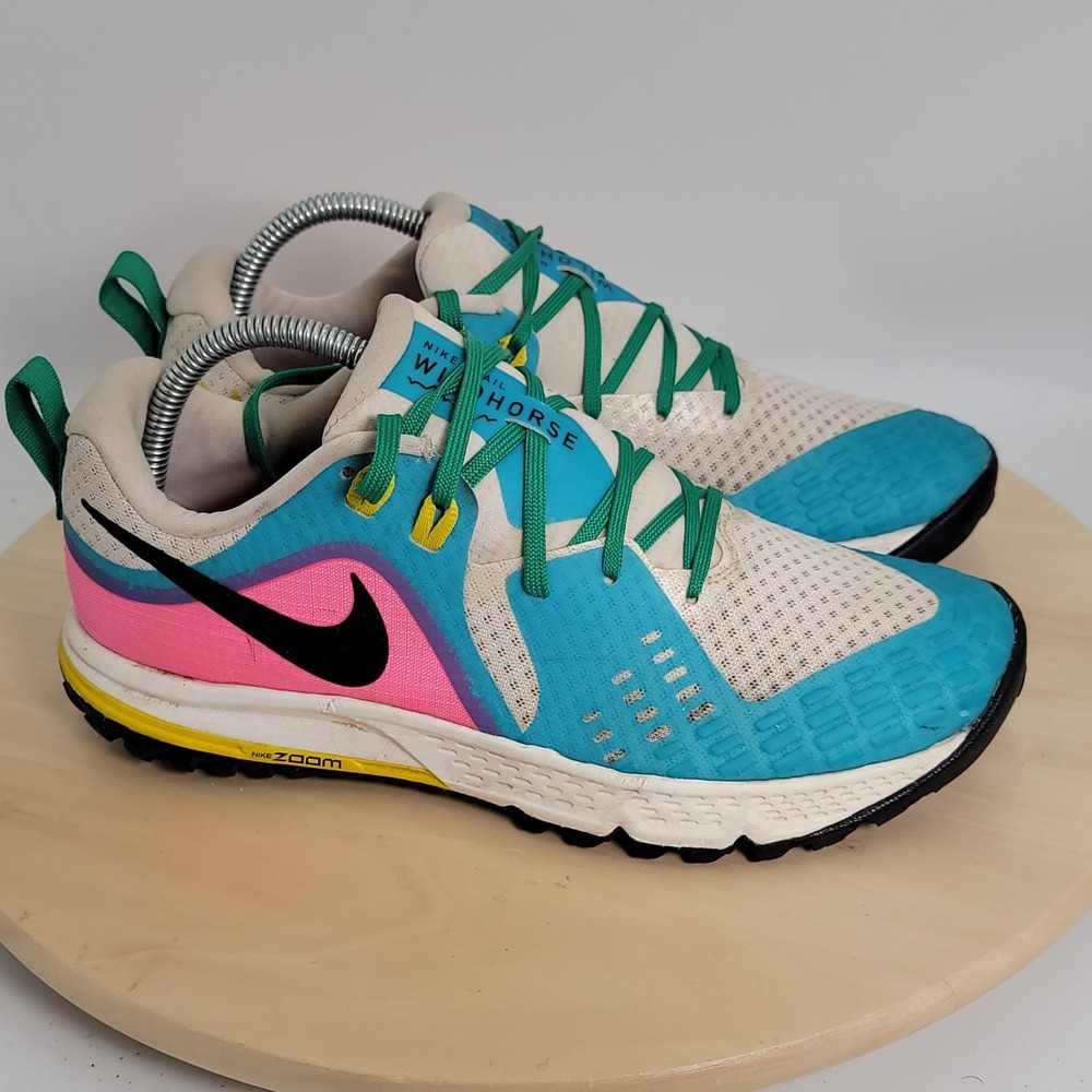 Nike Air Zoom Wildhorse 5 Women's Running Shoes Size 9.5 Light Orewood Trail